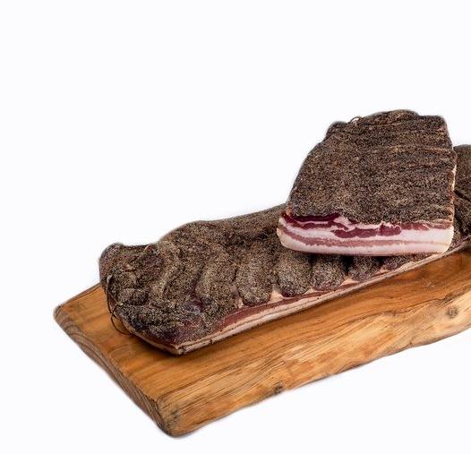 Pancetta tesa  pepe