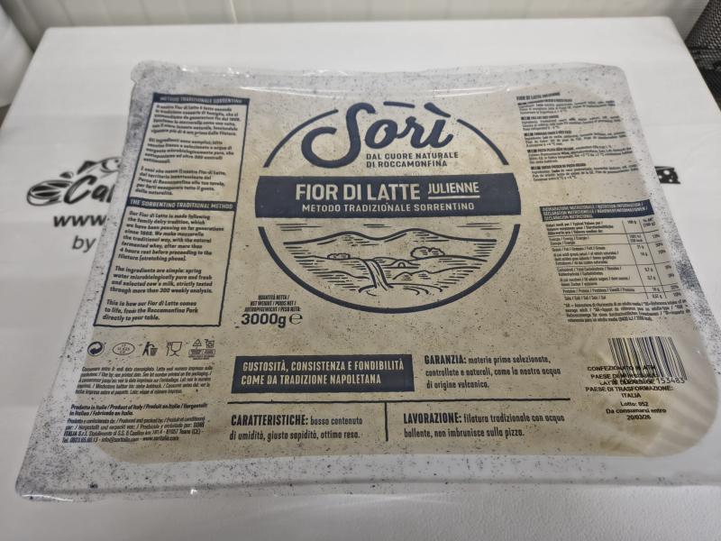 MOZZARELLA FIOR DI LATTE SORI  LA 3KG