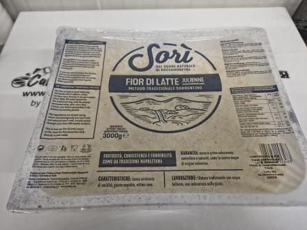 MOZZARELLA FIOR DI LATTE SORI  LA 3KG