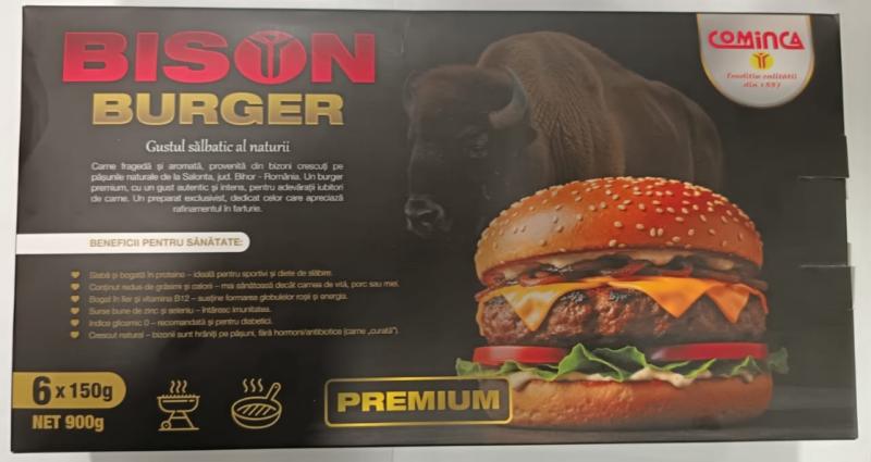 PASTILE BURGER BIZON SI VITA 